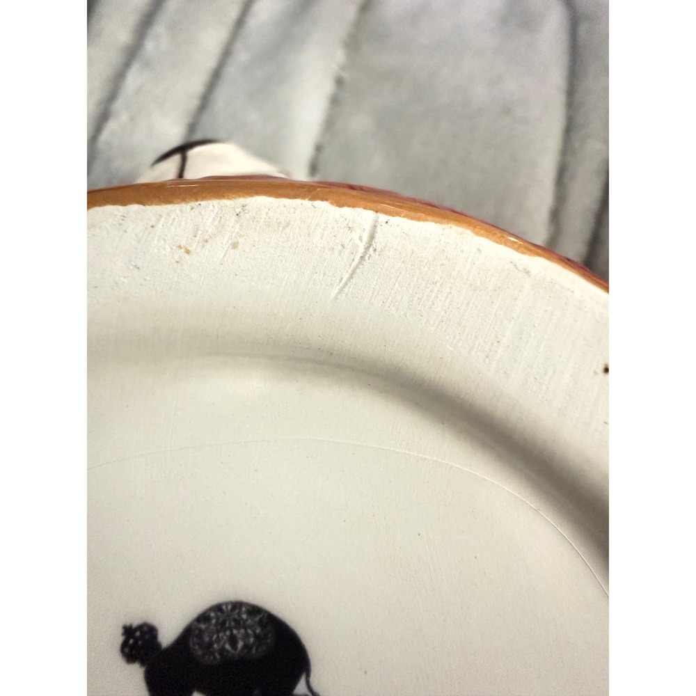 Holiday Reindeer Ceramic Mug with Whipped Cream Lid Candy Cane Handle Christmas - Picture 11 of 11